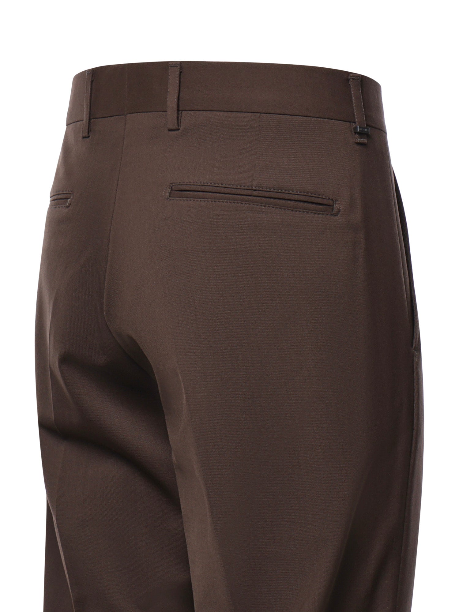 Pantaloni John in misto lana JOHN20 MLRMARRONE BE ABLE 