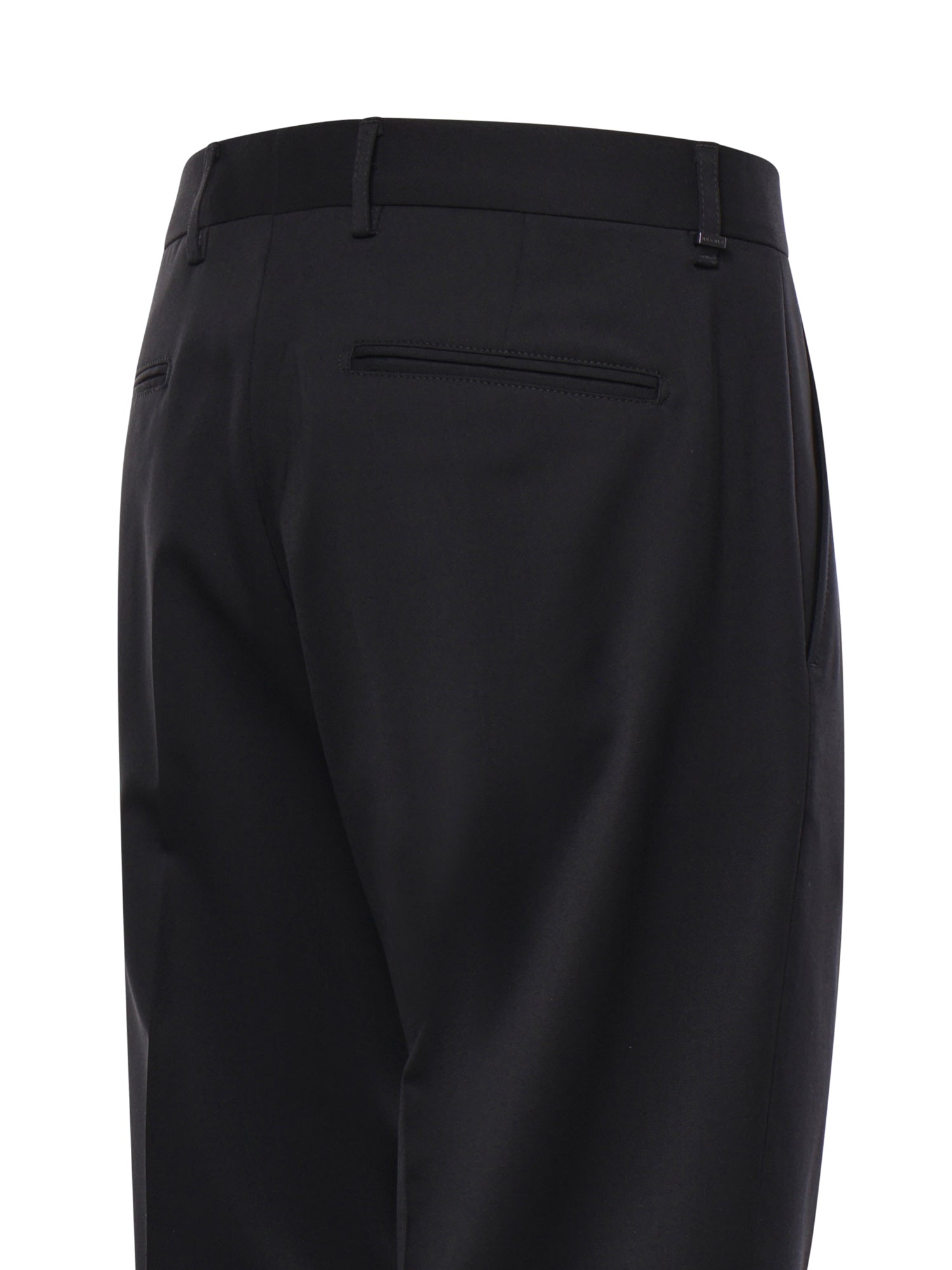 Pantaloni John in misto lana JOHN20 MLRNERO BE ABLE 