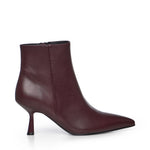 Stivaletto in pelle 502T10VK BURGUNDI BIBI LOU 
