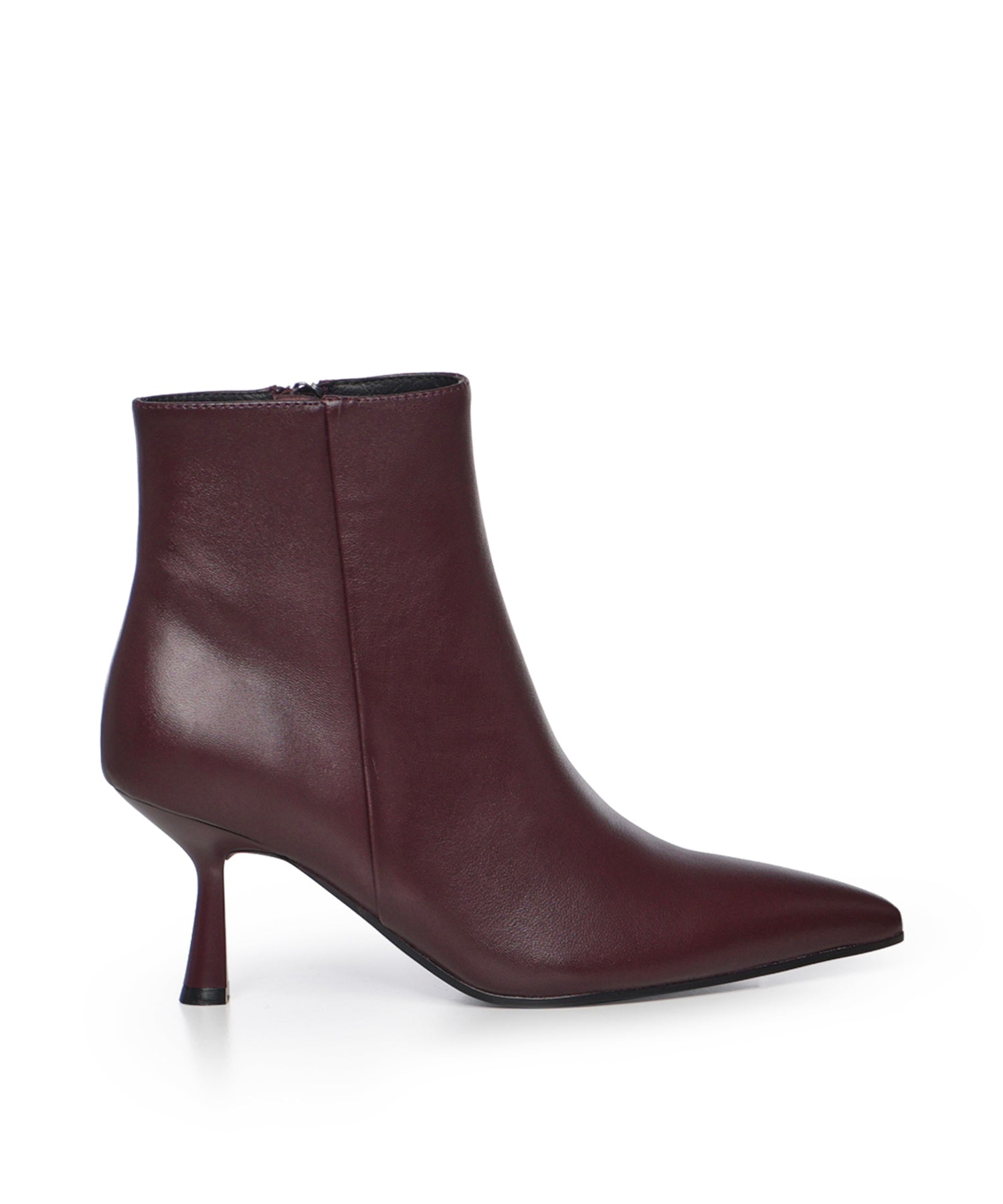Stivaletto in pelle 502T10VK BURGUNDI BIBI LOU 