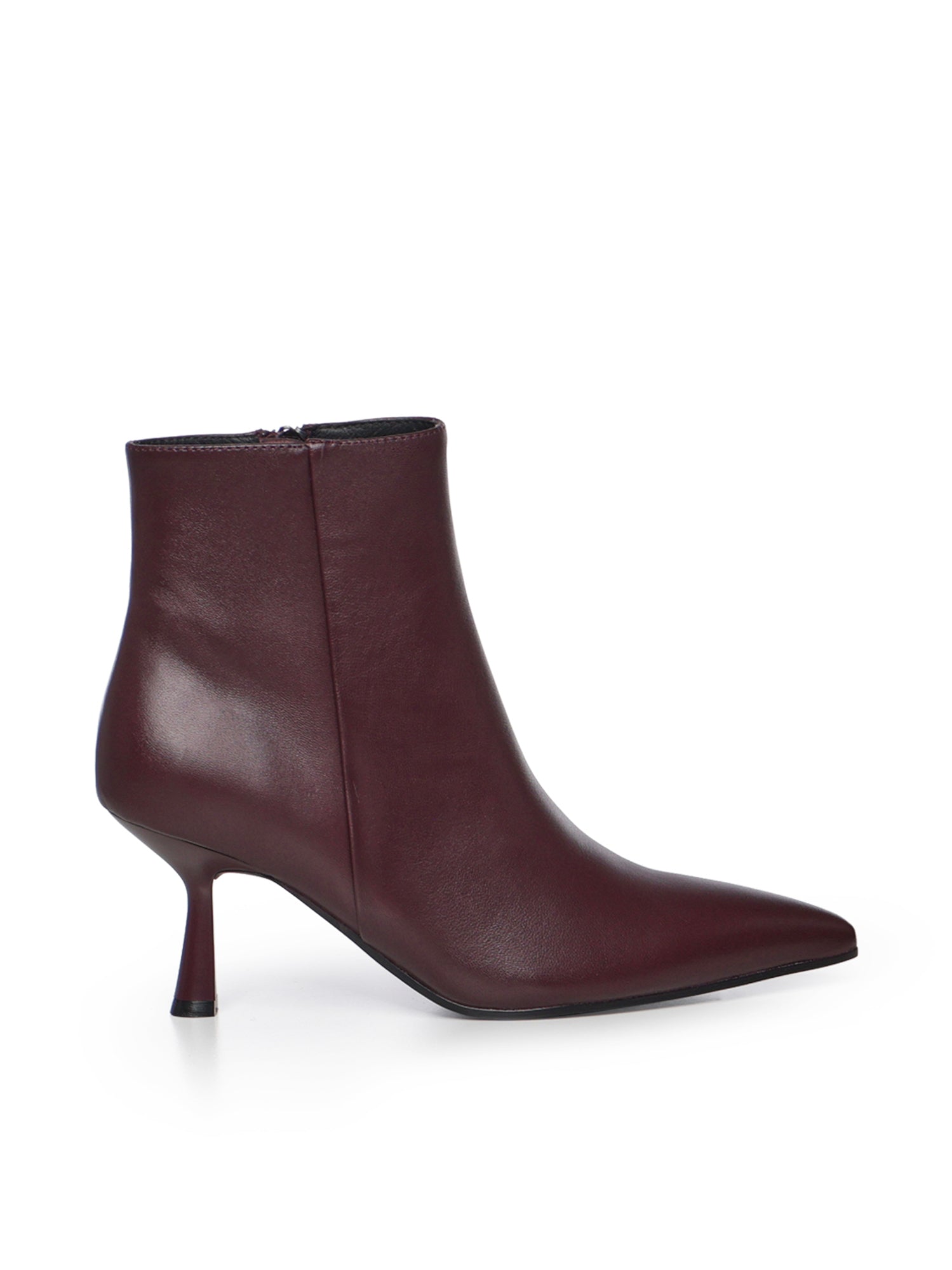 Stivaletto in pelle 502T10VK BURGUNDI BIBI LOU 