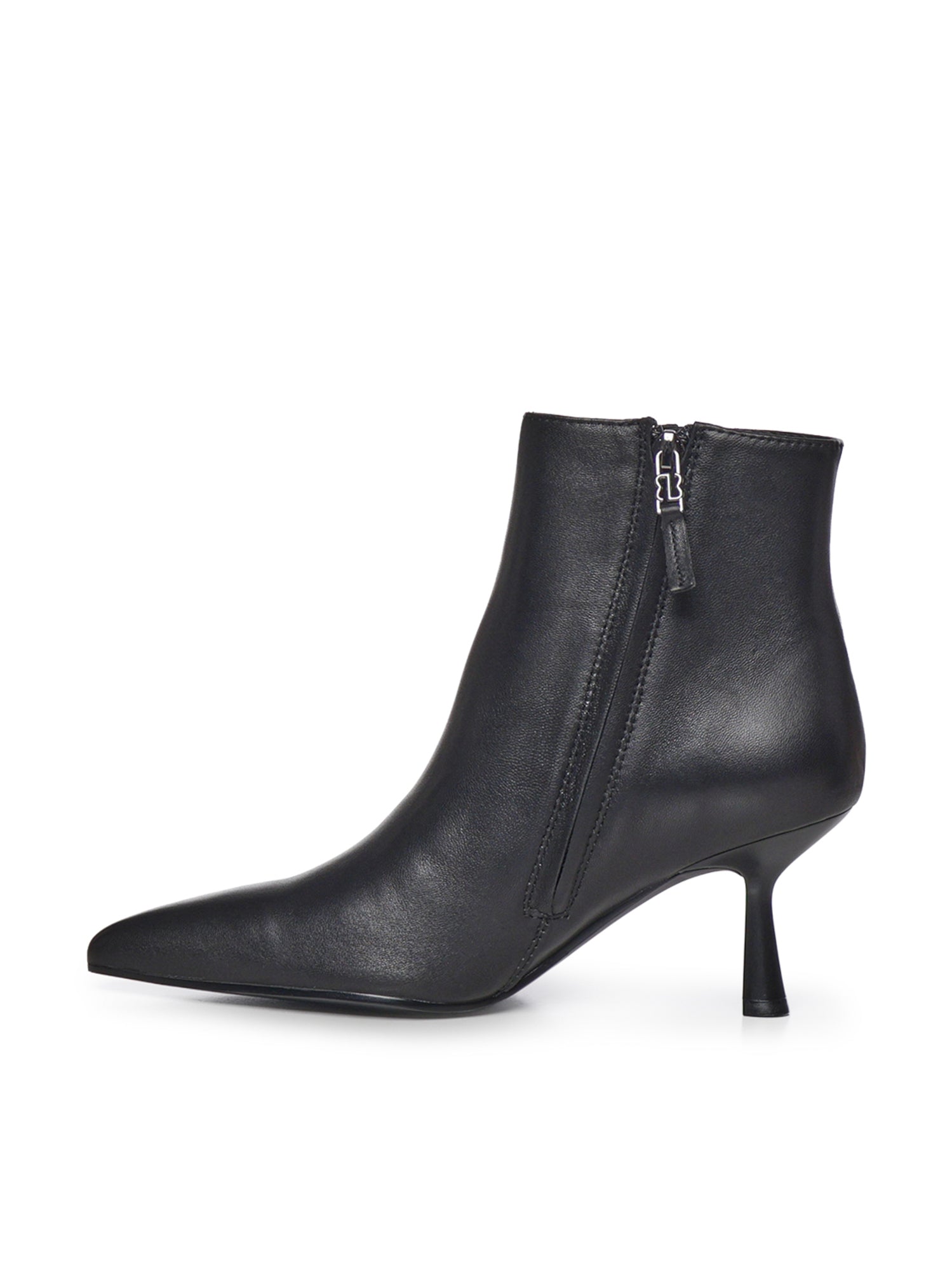 Stivaletto in pelle 502T10VK NEGRO BIBI LOU 