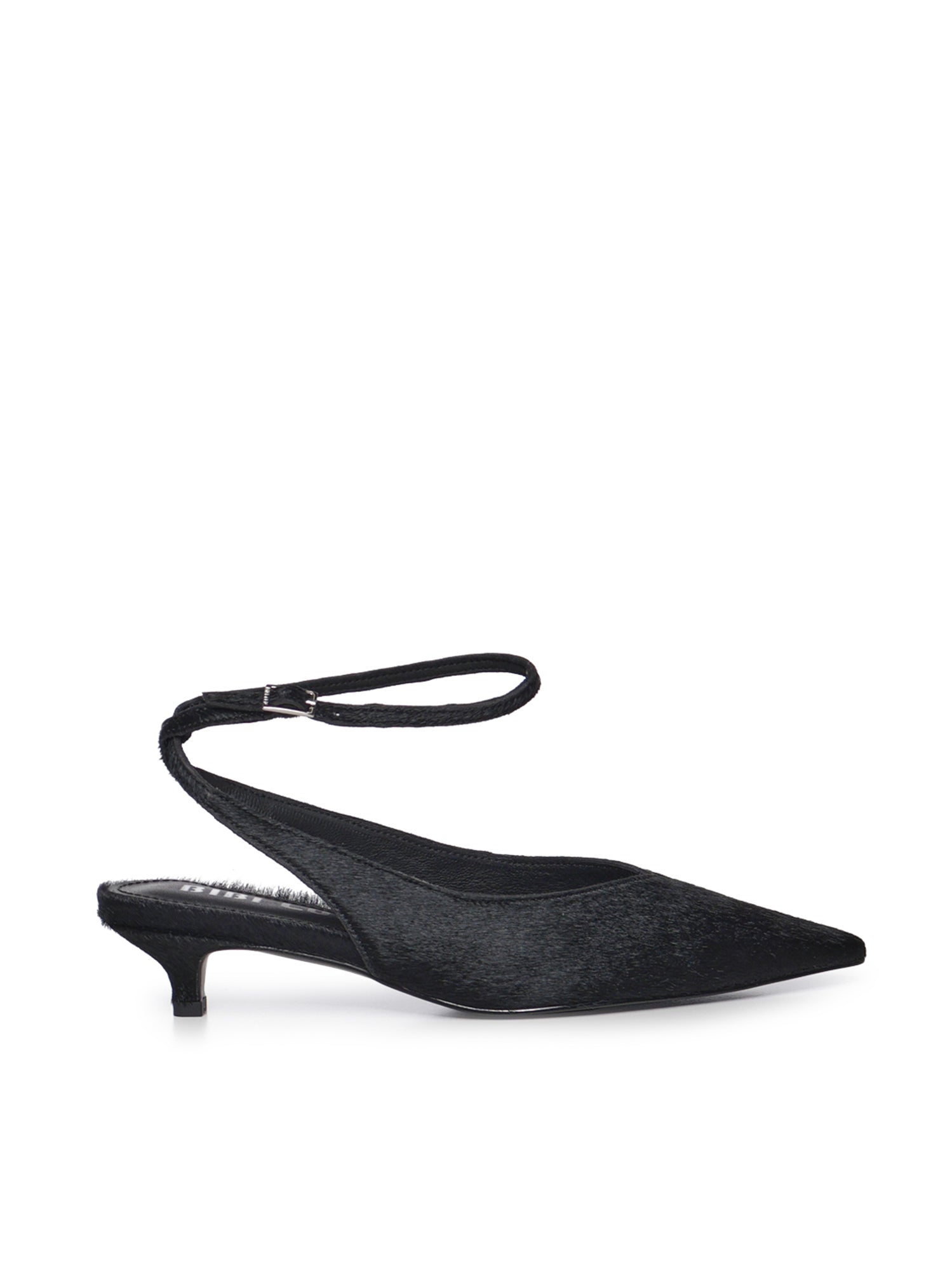 Slingback Noe in pelle 524Z90VK NEGRO BIBI LOU 