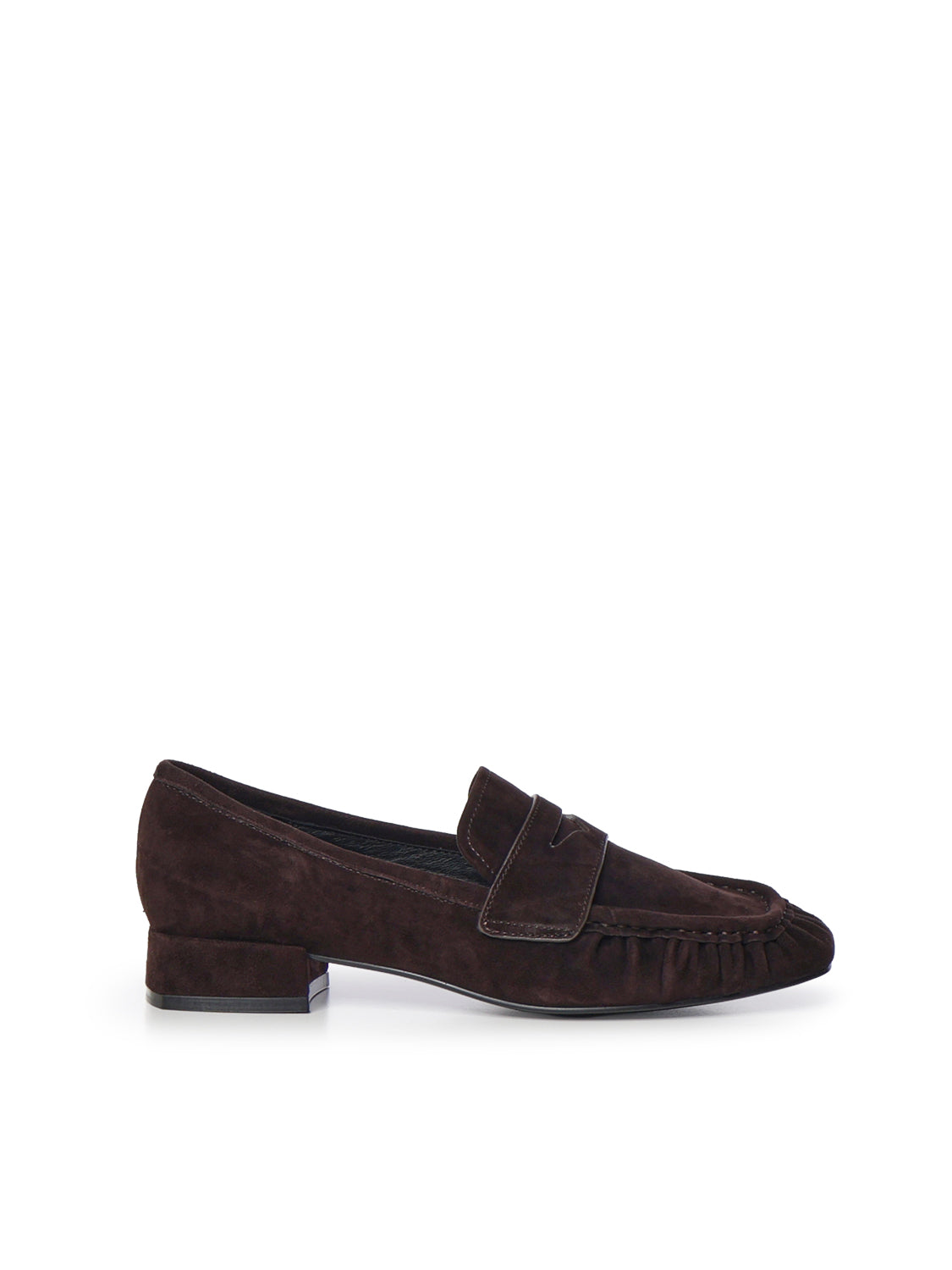 Mocassini in camoscio 665Z30VK MARRON BIBI LOU 