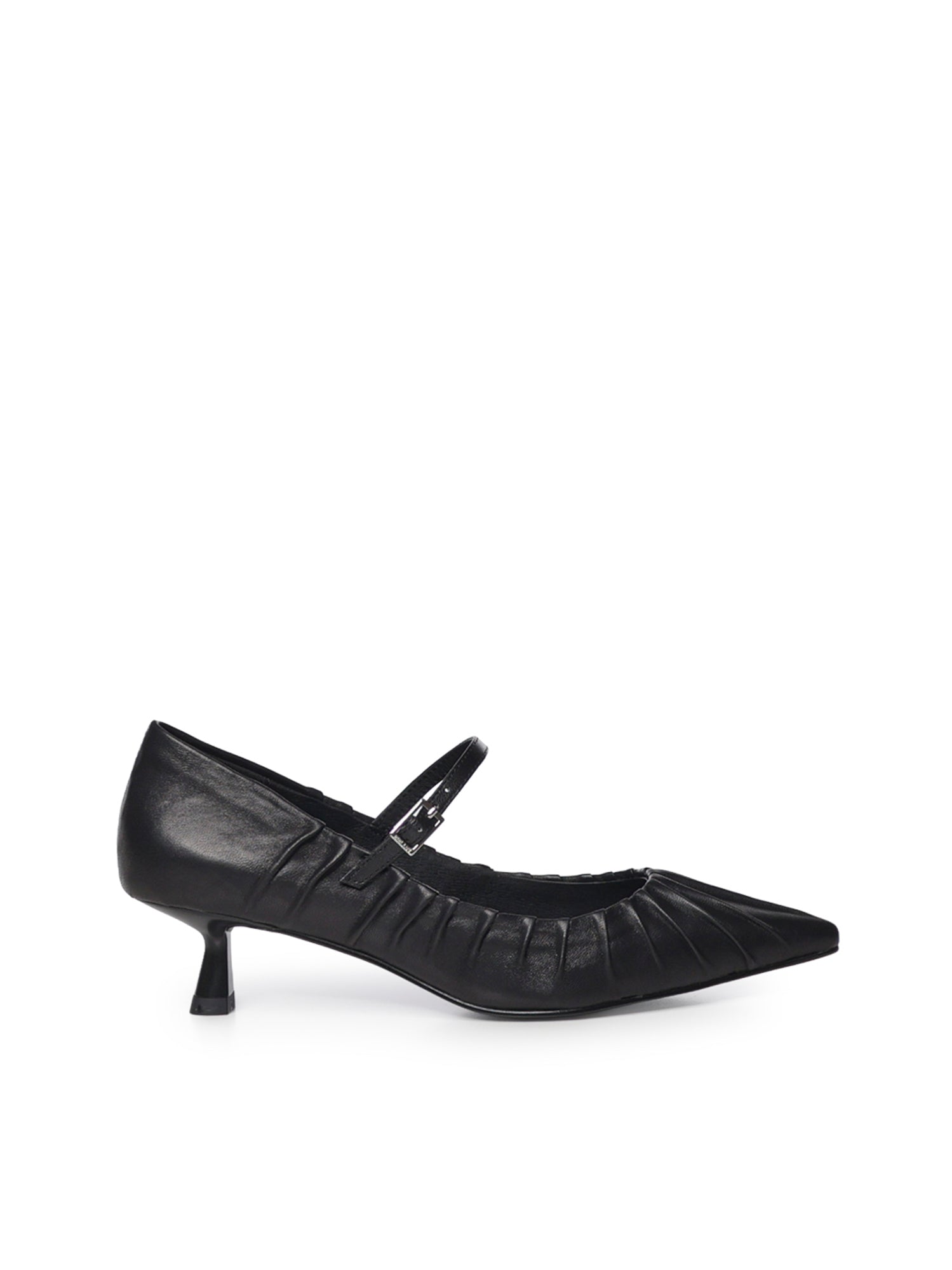 Slingback Indara in pelle 670Z10VK NEGRO BIBI LOU 