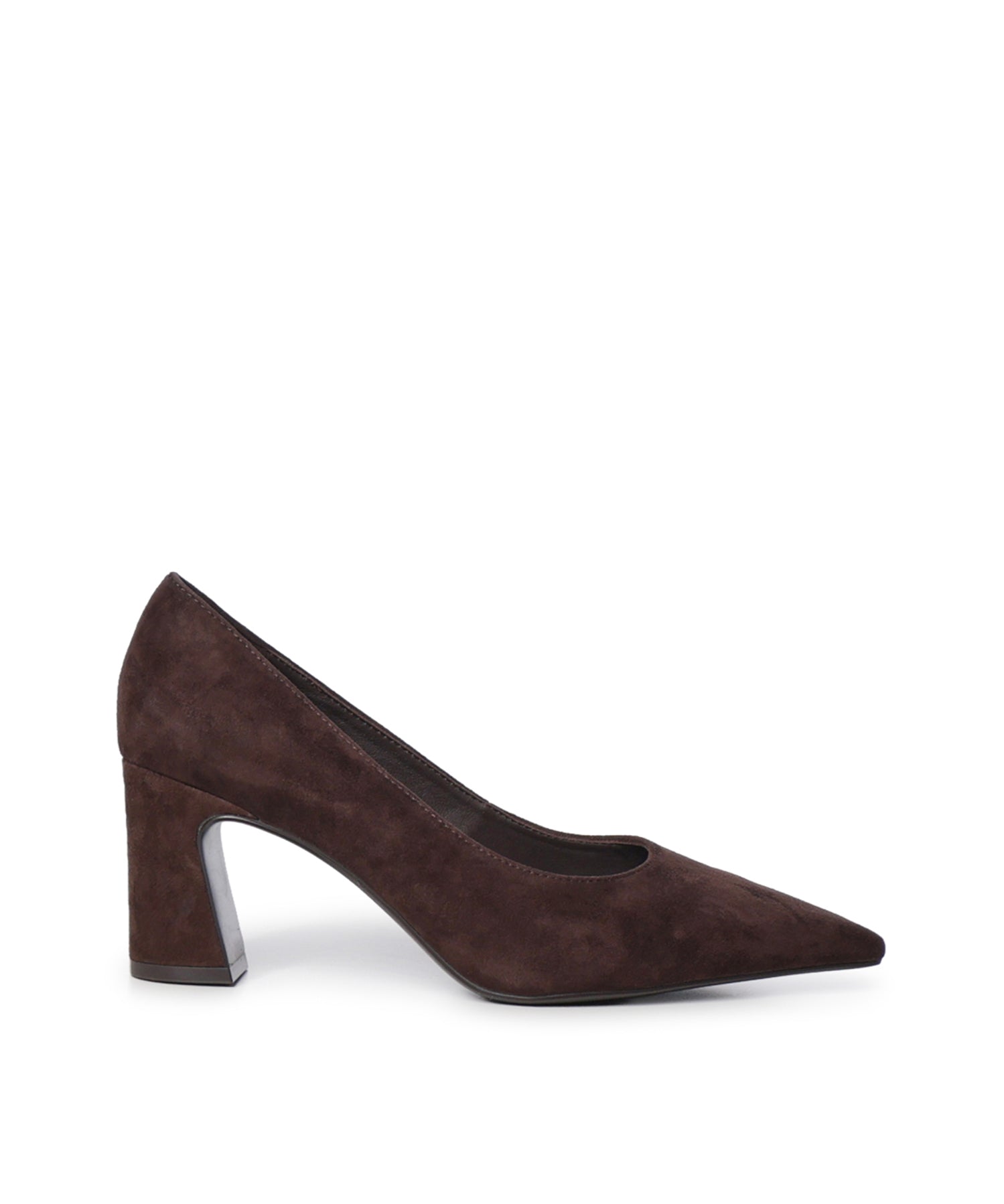 Pumps Simone in suede 824Z30RS MARRON BIBI LOU 
