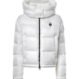 Piumino in nylon con logo 26WBLDC02071 006648100BI BLAUER 