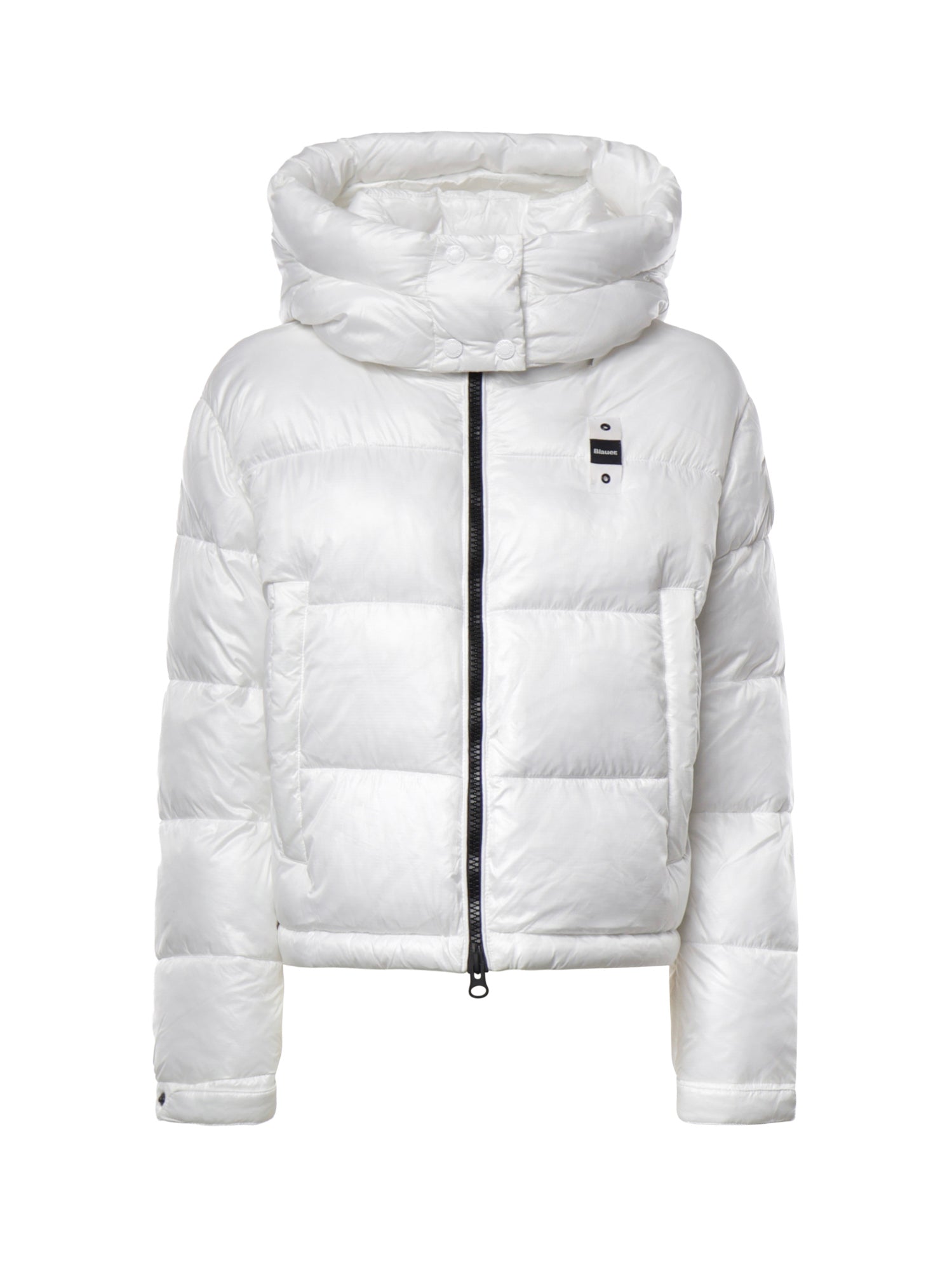 Piumino in nylon con logo 26WBLDC02071 006648100BI BLAUER 