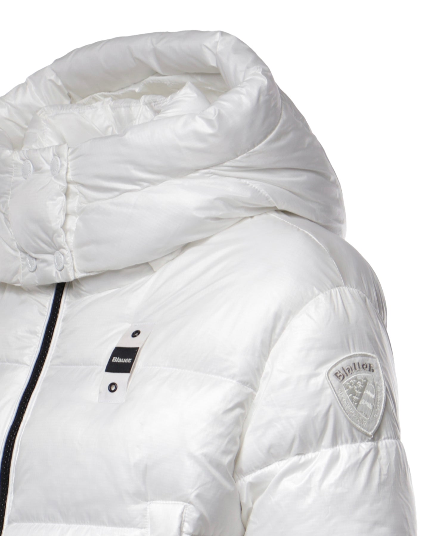 Piumino in nylon con logo 26WBLDC02071 006648100BI BLAUER 