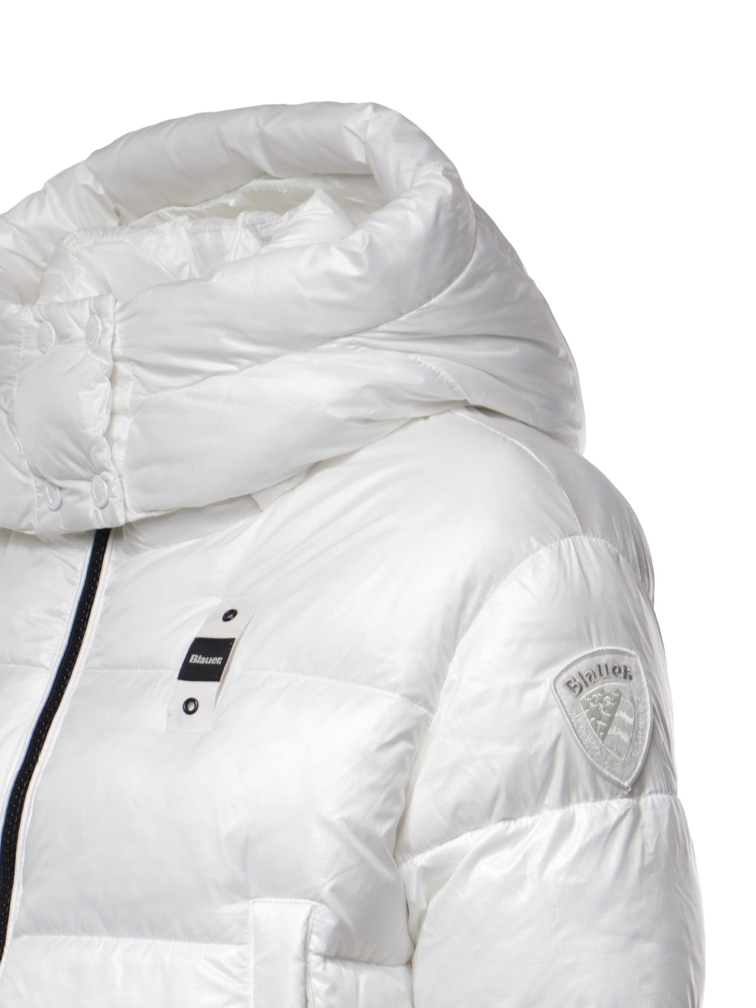 Piumino in nylon con logo 26WBLDC02071 006648100BI BLAUER 