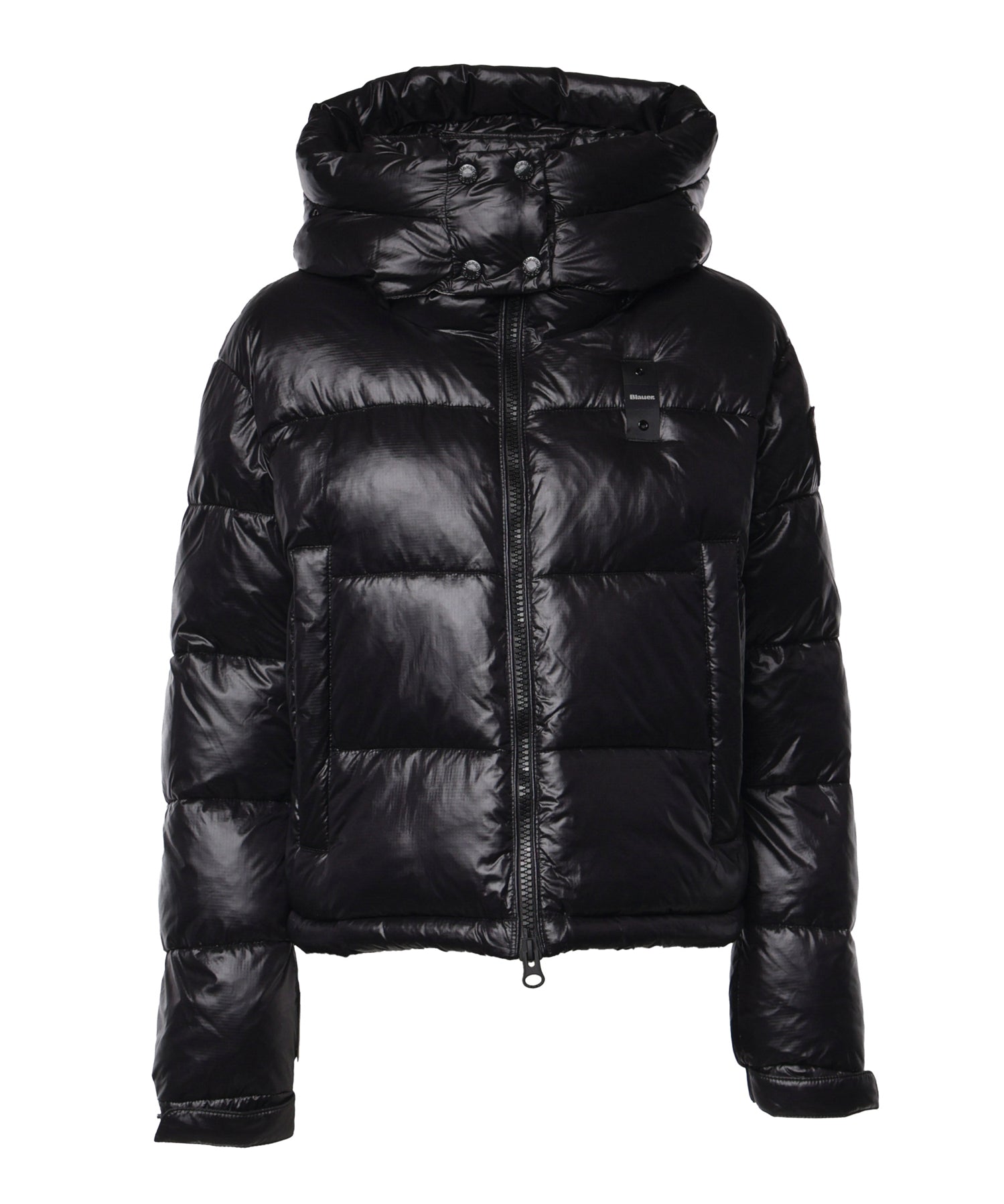 Piumino in nylon con logo 26WBLDC02071 006648999EI BLAUER 
