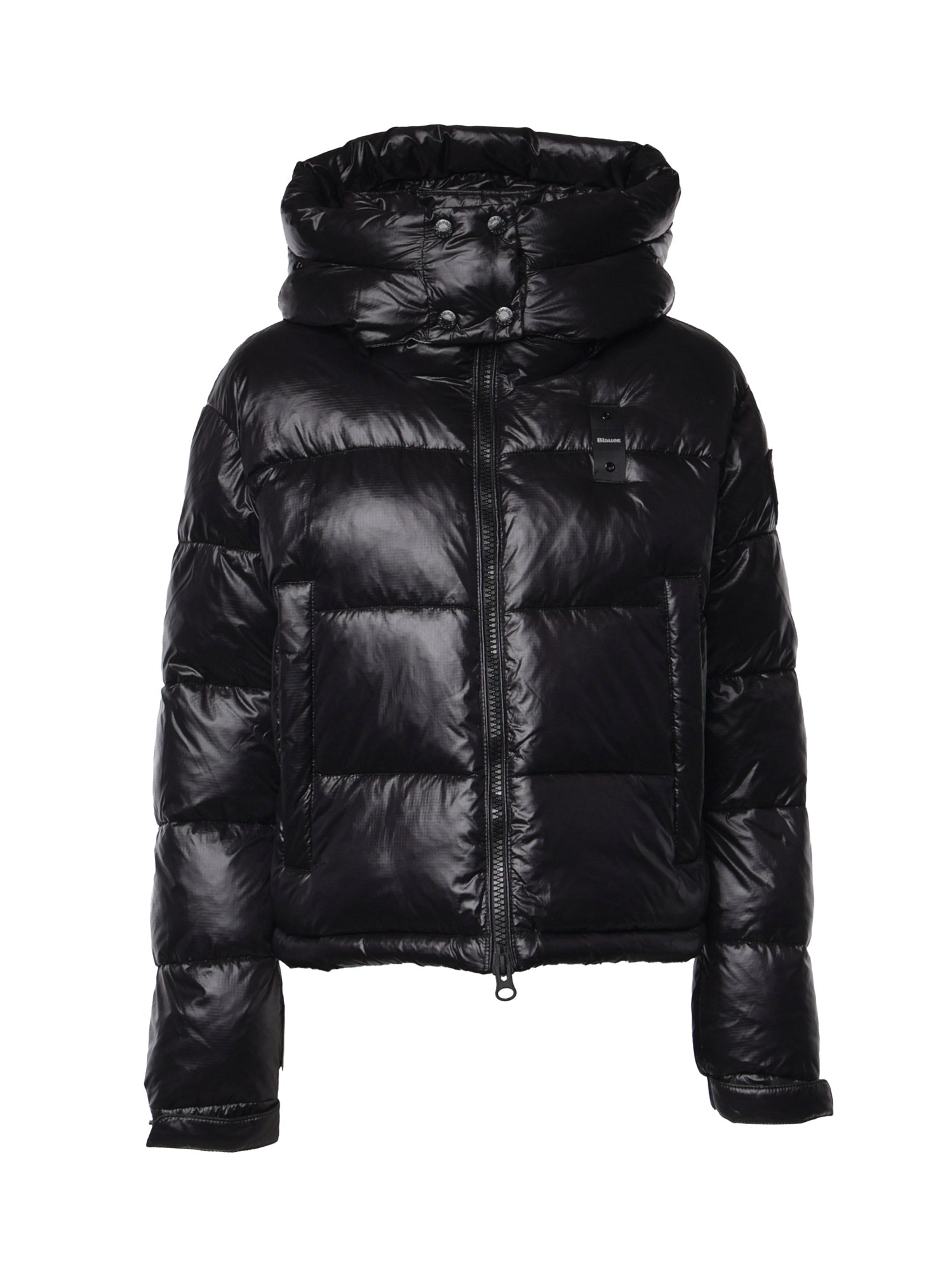 Piumino in nylon con logo 26WBLDC02071 006648999EI BLAUER 
