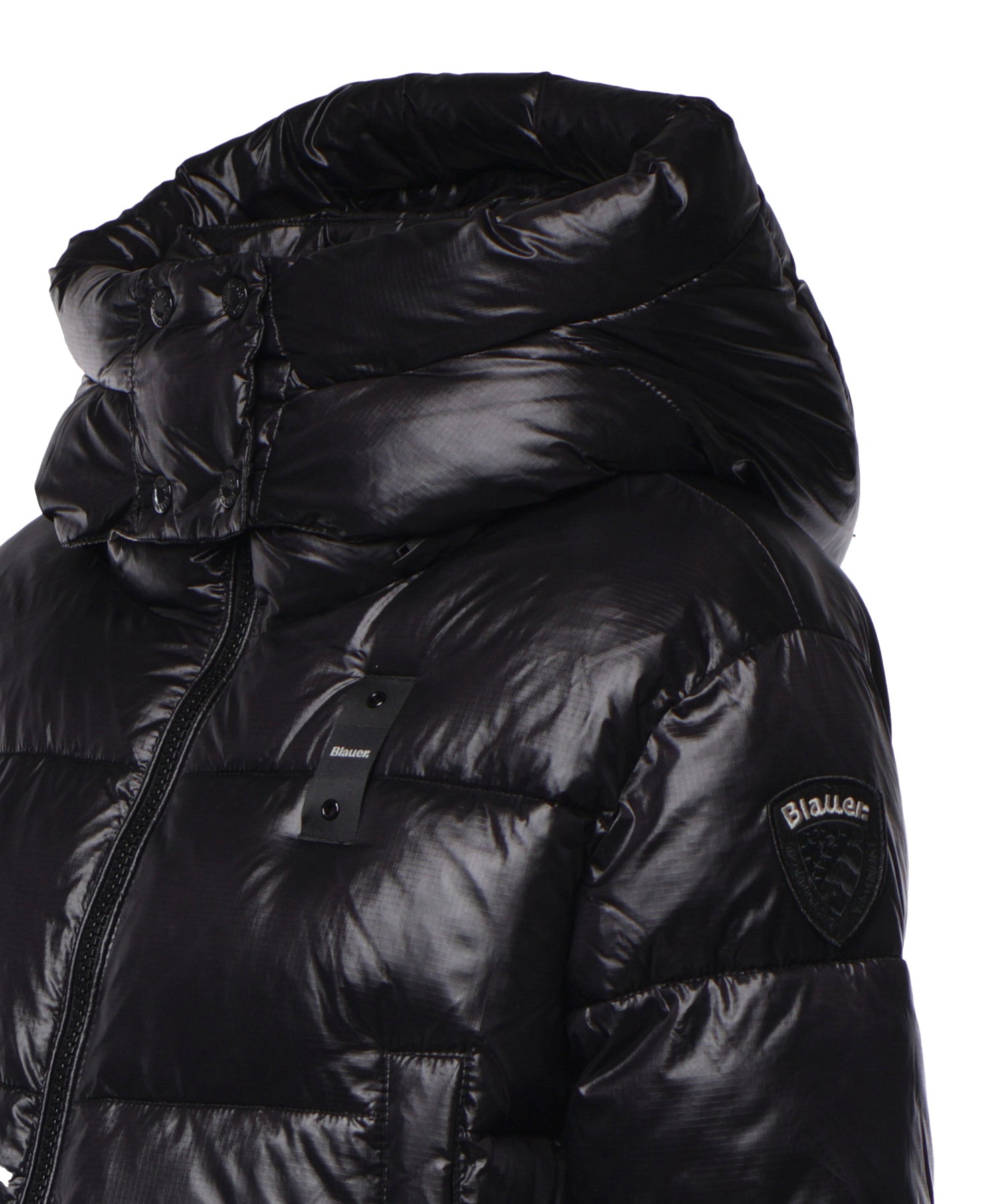 Piumino in nylon con logo 26WBLDC02071 006648999EI BLAUER 