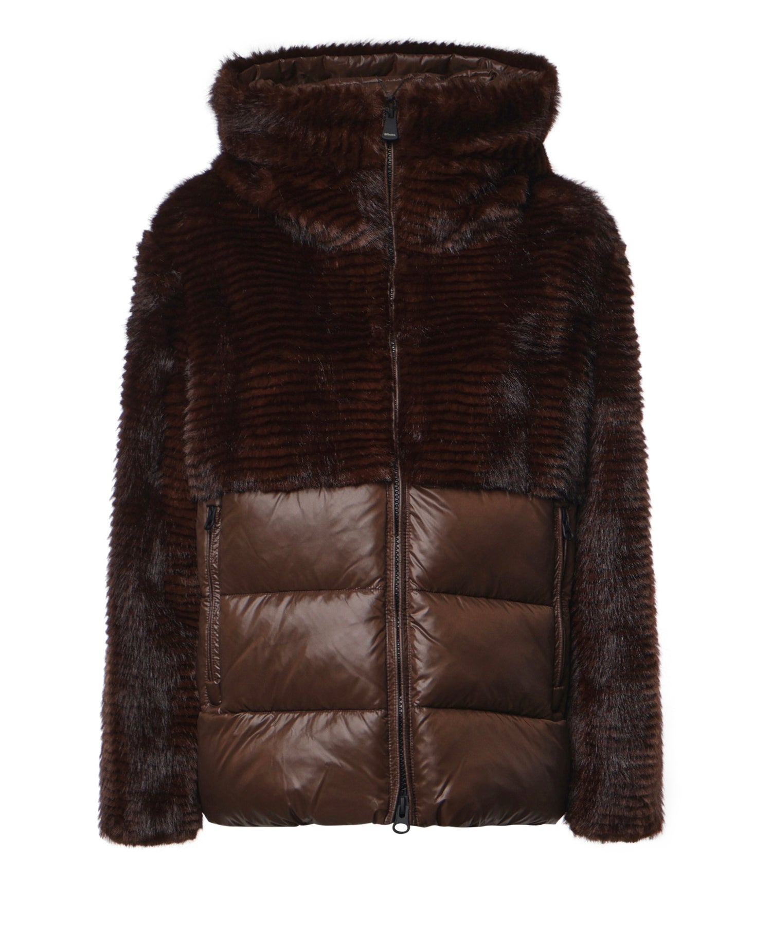 Piumino in ecopelliccia e nylon 26WBLDC02304 00768530B BLAUER 