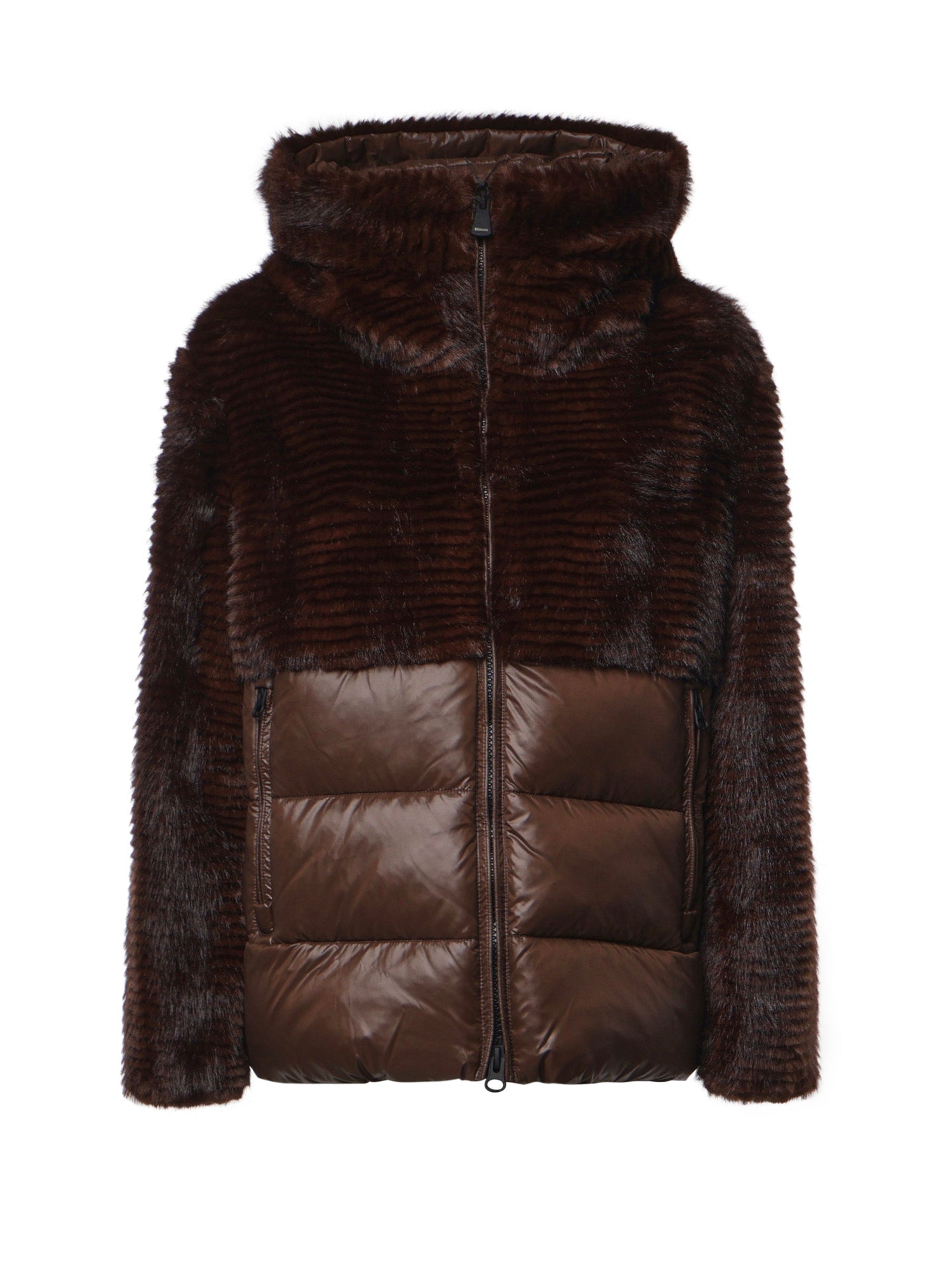 Piumino in ecopelliccia e nylon 26WBLDC02304 00768530B BLAUER 