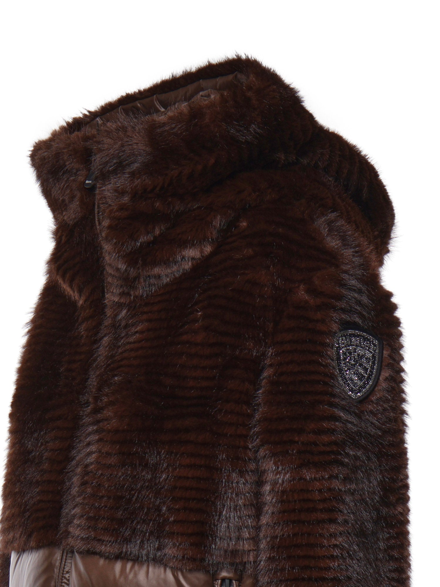 Piumino in ecopelliccia e nylon 26WBLDC02304 00768530B BLAUER 