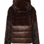 Piumino in ecopelliccia e nylon 26WBLDC02304 00768530B BLAUER 
