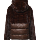 Piumino in ecopelliccia e nylon 26WBLDC02304 00768530B BLAUER 