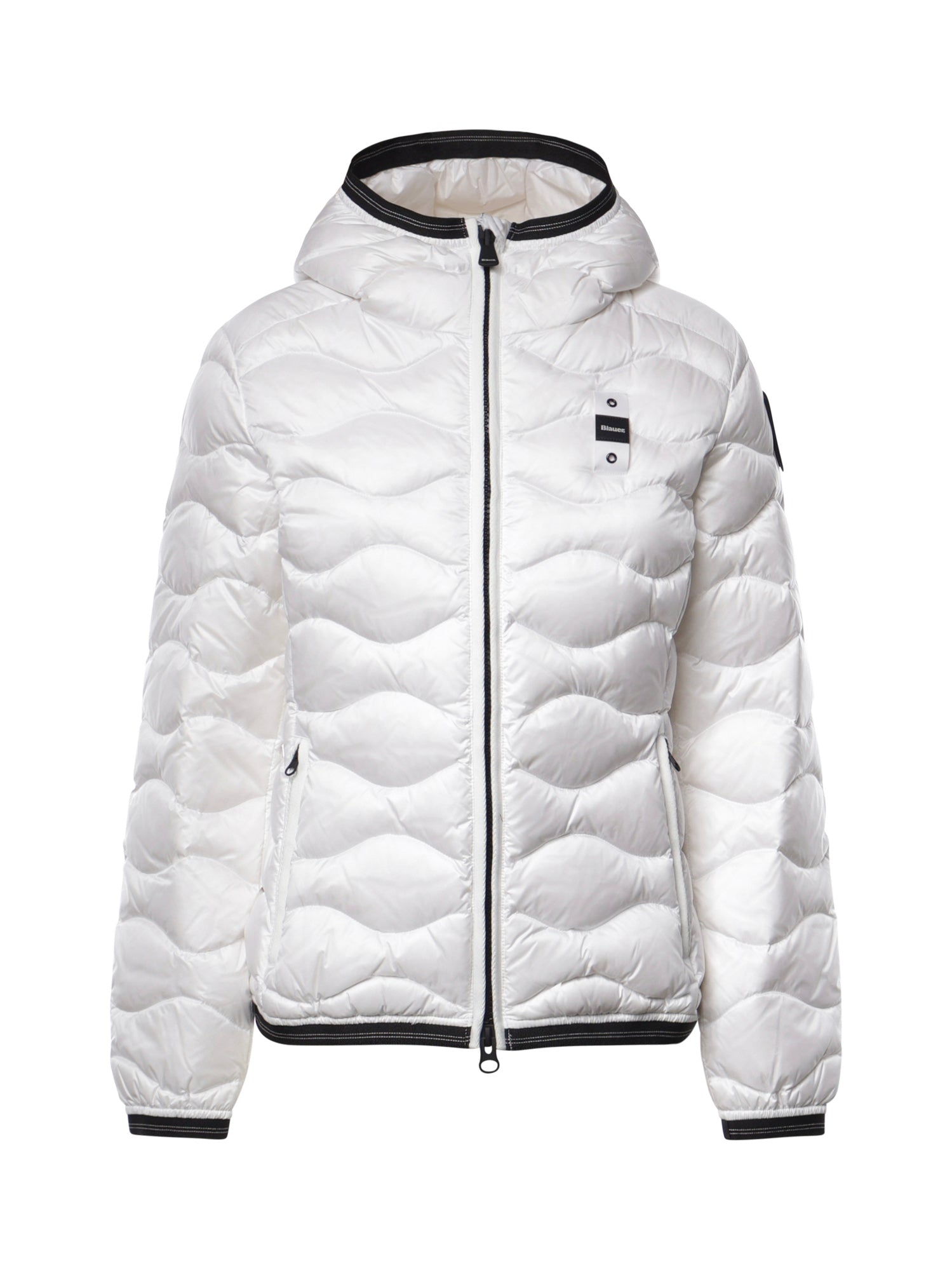 Piumino Camelia con logo 26WBLDC03033 006047100BI BLAUER 