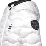 Piumino Camelia con logo 26WBLDC03033 006047100BI BLAUER 