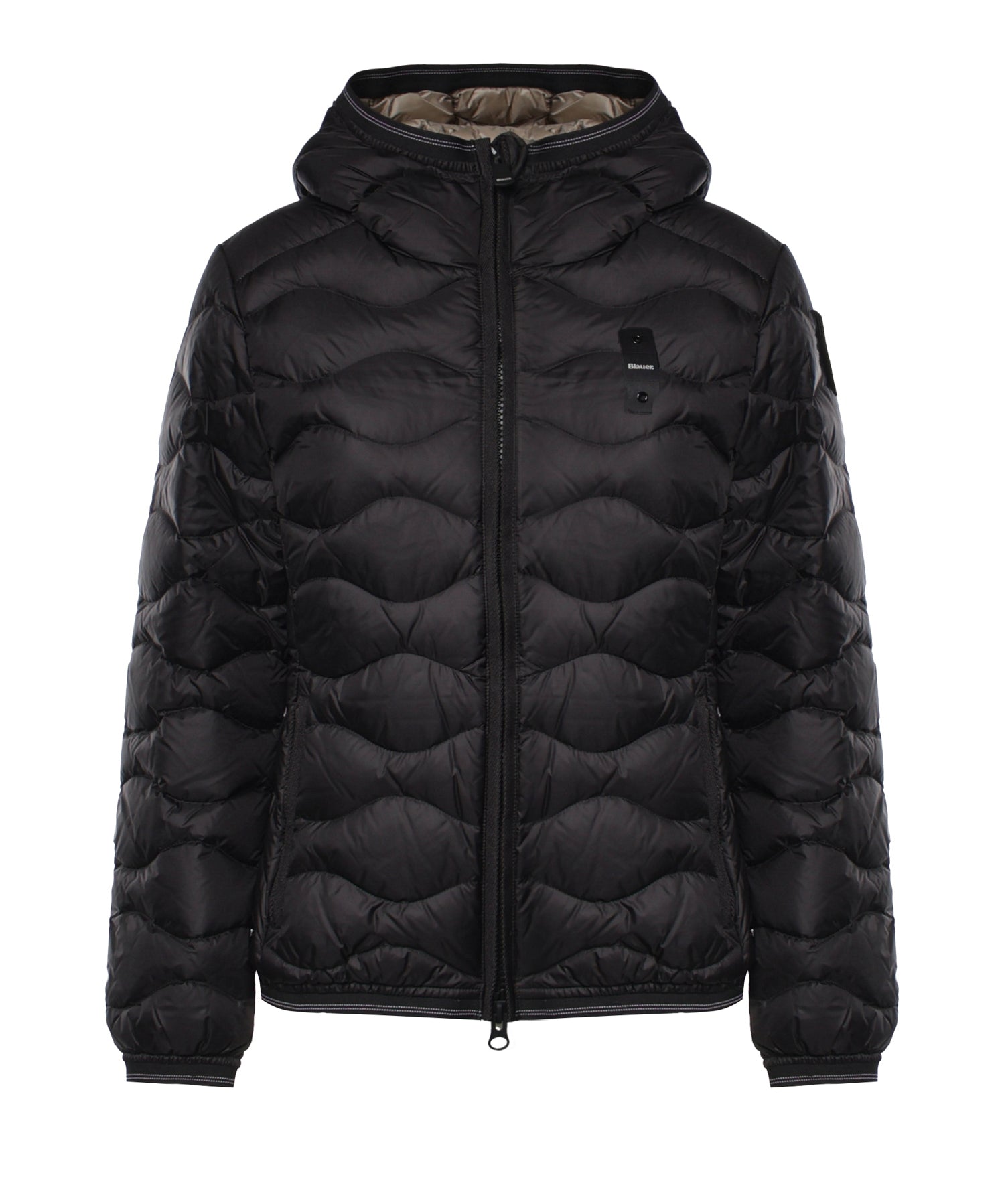 Piumino Camelia con logo 26WBLDC03033 006047999EI BLAUER 
