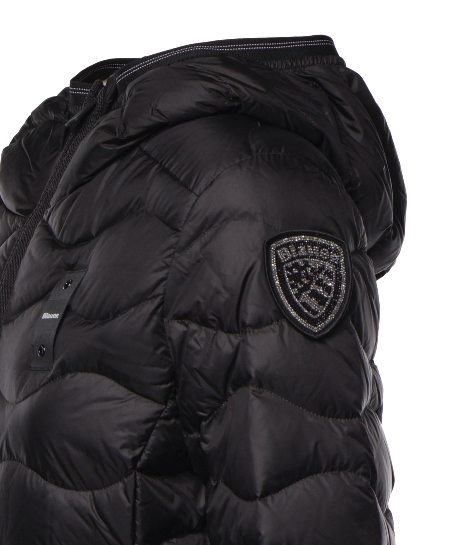 Piumino Camelia con logo 26WBLDC03033 006047999EI BLAUER 