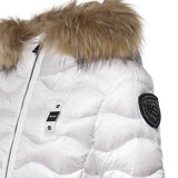Piumino Aldie con logo 26WBLDC03034 006047100BI BLAUER 