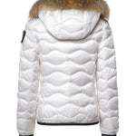 Piumino Aldie con logo 26WBLDC03034 006047100BI BLAUER 