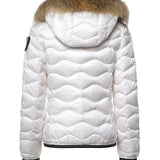 Piumino Aldie con logo 26WBLDC03034 006047100BI BLAUER 