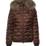 Piumino Aldie con logo 26WBLDC03034 00604730BEI BLAUER 