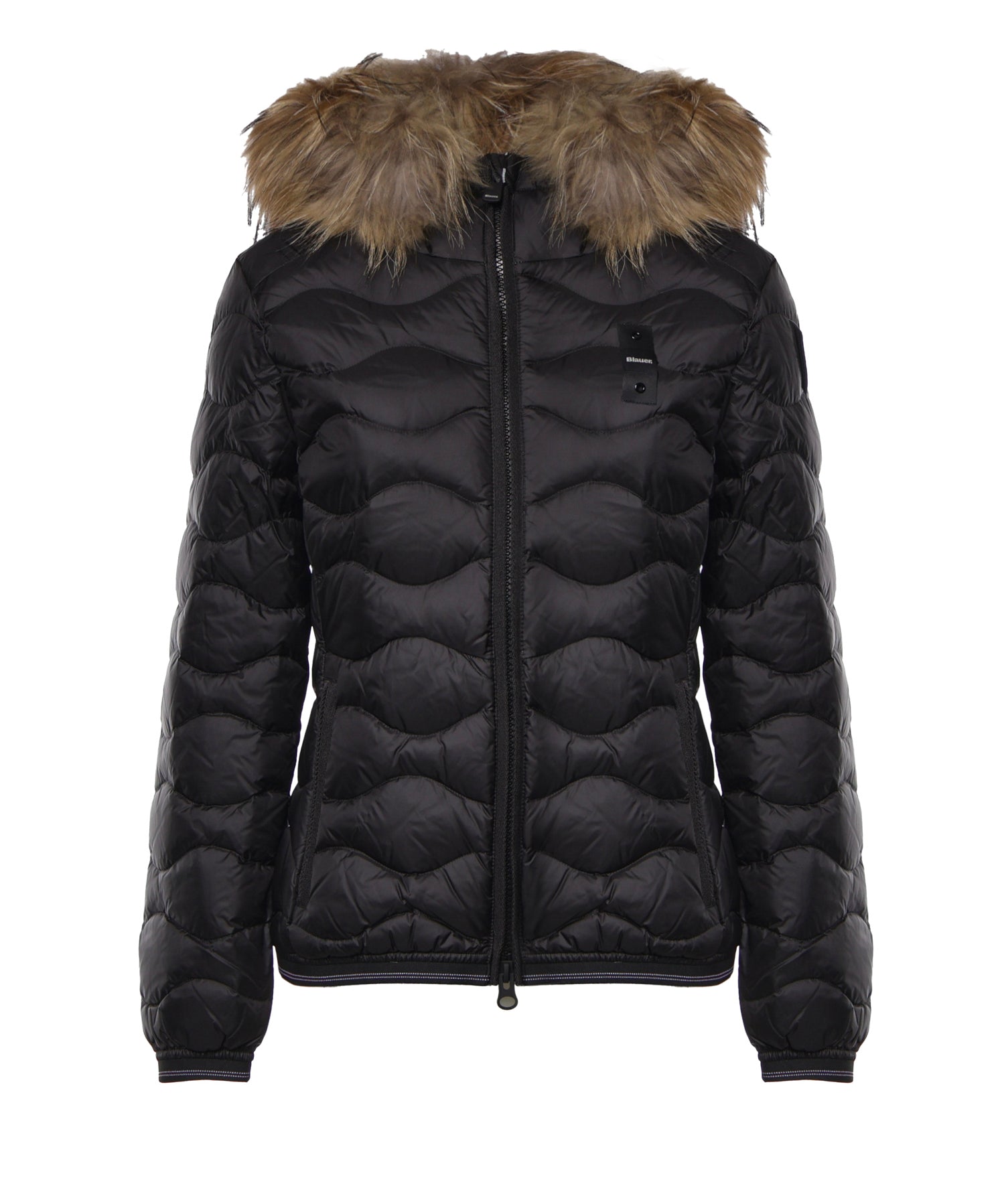 Piumino Aldie con logo 26WBLDC03034 006047999EI BLAUER 