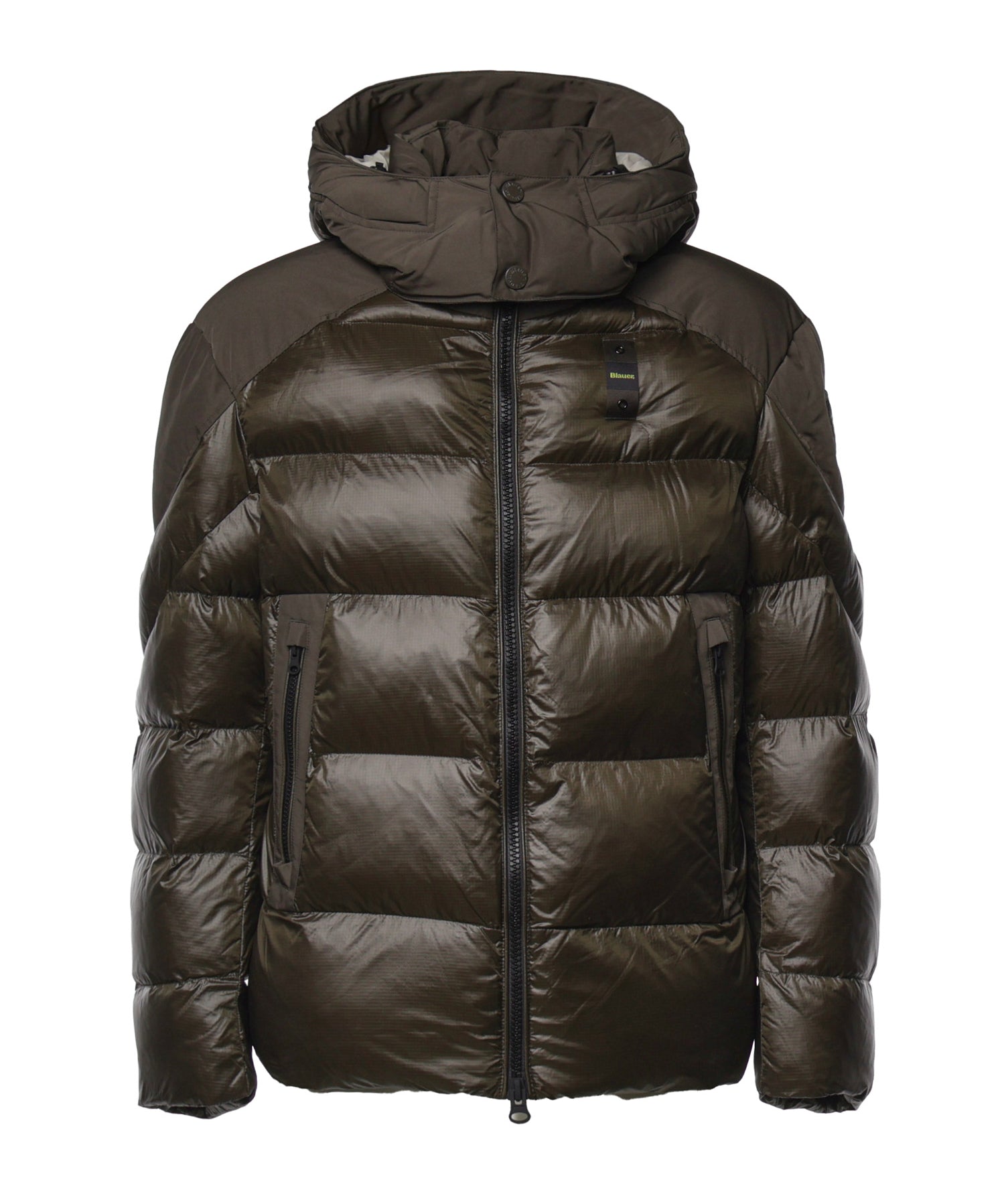 Piumino Kiernan in nylon 26WBLUC02352 005958382EB BLAUER 