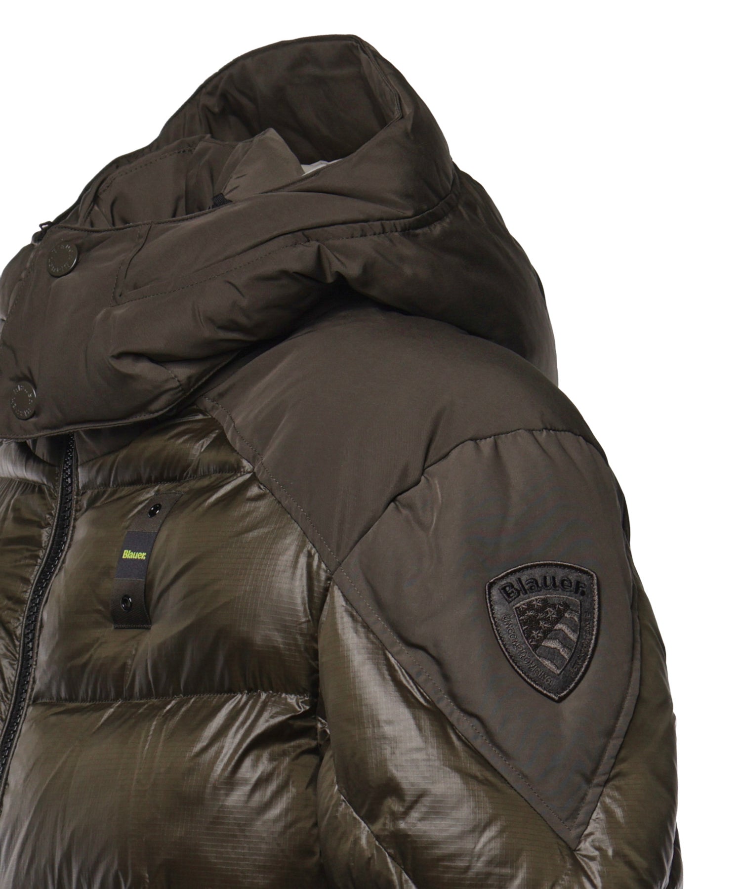 Piumino Kiernan in nylon 26WBLUC02352 005958382EB BLAUER 