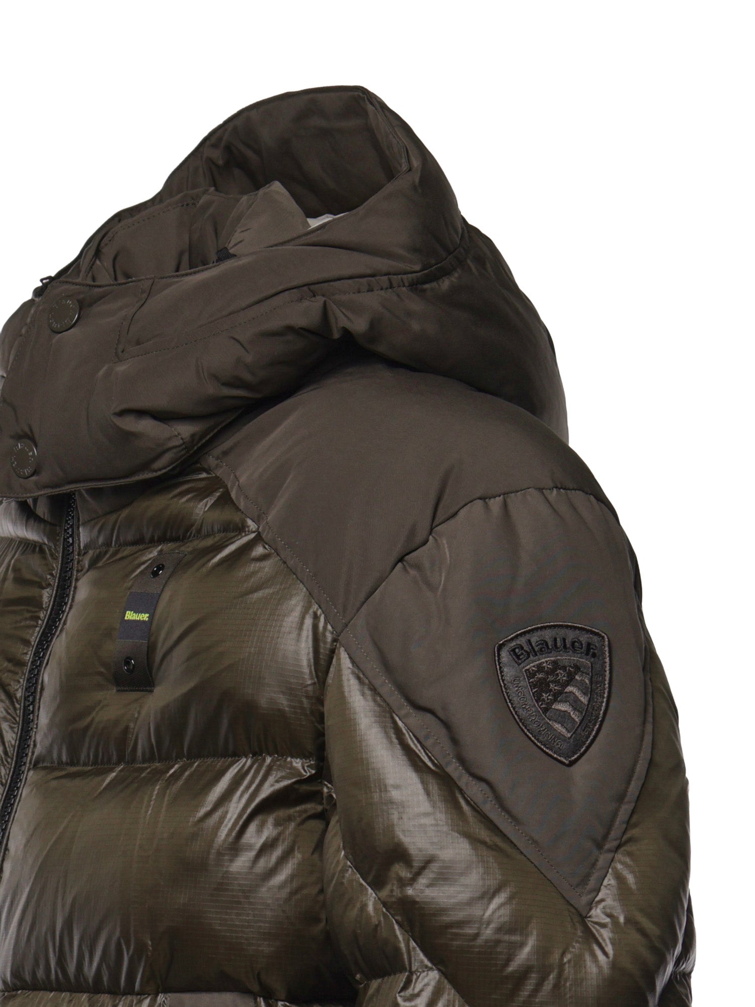 Piumino Kiernan in nylon 26WBLUC02352 005958382EB BLAUER 