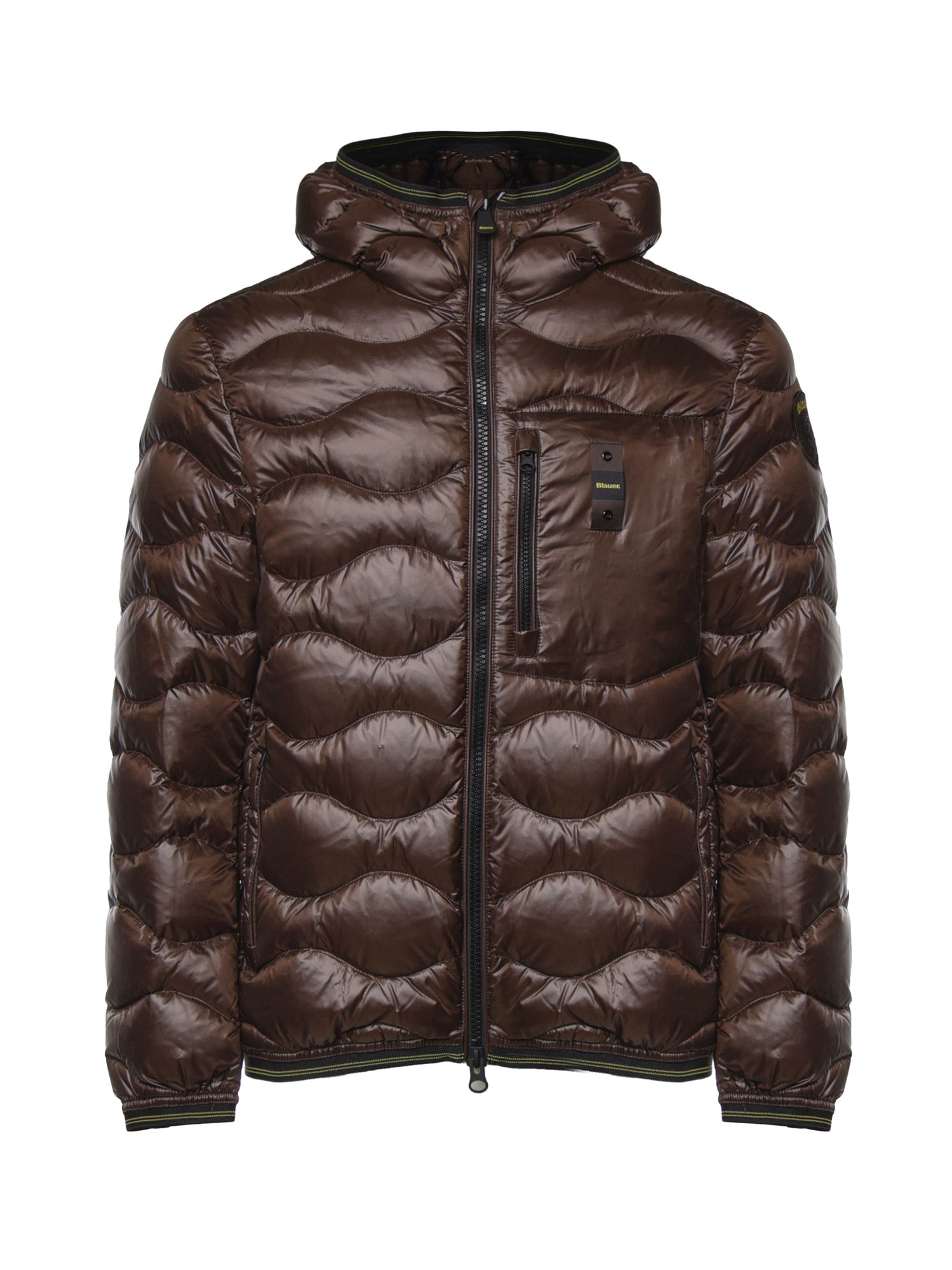 Piumino Wave in nylon con logo 26WBLUC03064 00635530B BLAUER 