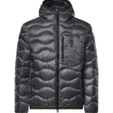 Piumino Wave in nylon con logo 26WBLUC03064 006355920 BLAUER 