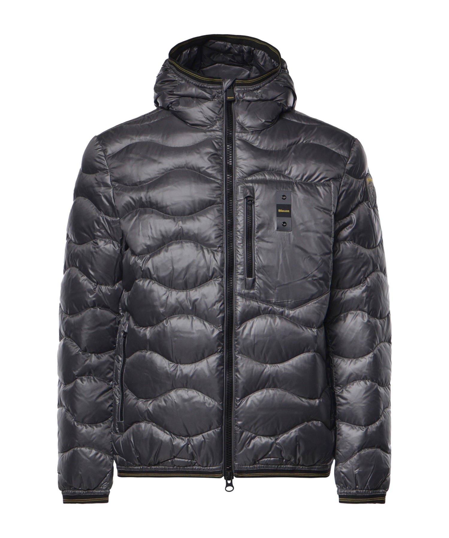 Piumino Wave in nylon con logo 26WBLUC03064 006355920 BLAUER 