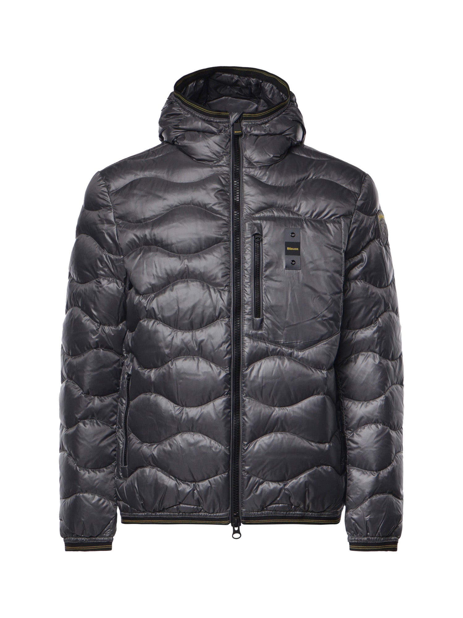 Piumino Wave in nylon con logo 26WBLUC03064 006355920 BLAUER 
