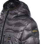 Piumino Wave in nylon con logo 26WBLUC03064 006355920 BLAUER 