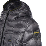 Piumino Wave in nylon con logo 26WBLUC03064 006355920 BLAUER 