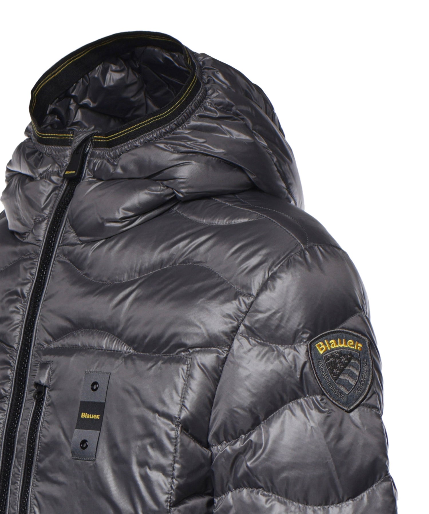 Piumino Wave in nylon con logo 26WBLUC03064 006355920 BLAUER 