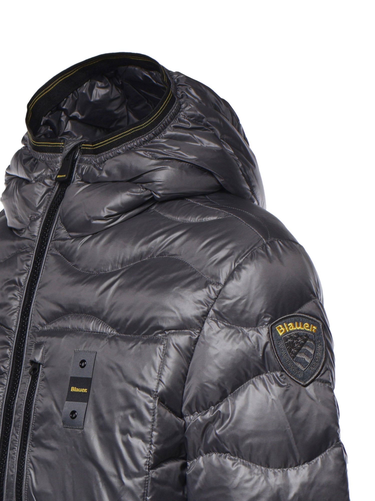 Piumino Wave in nylon con logo 26WBLUC03064 006355920 BLAUER 