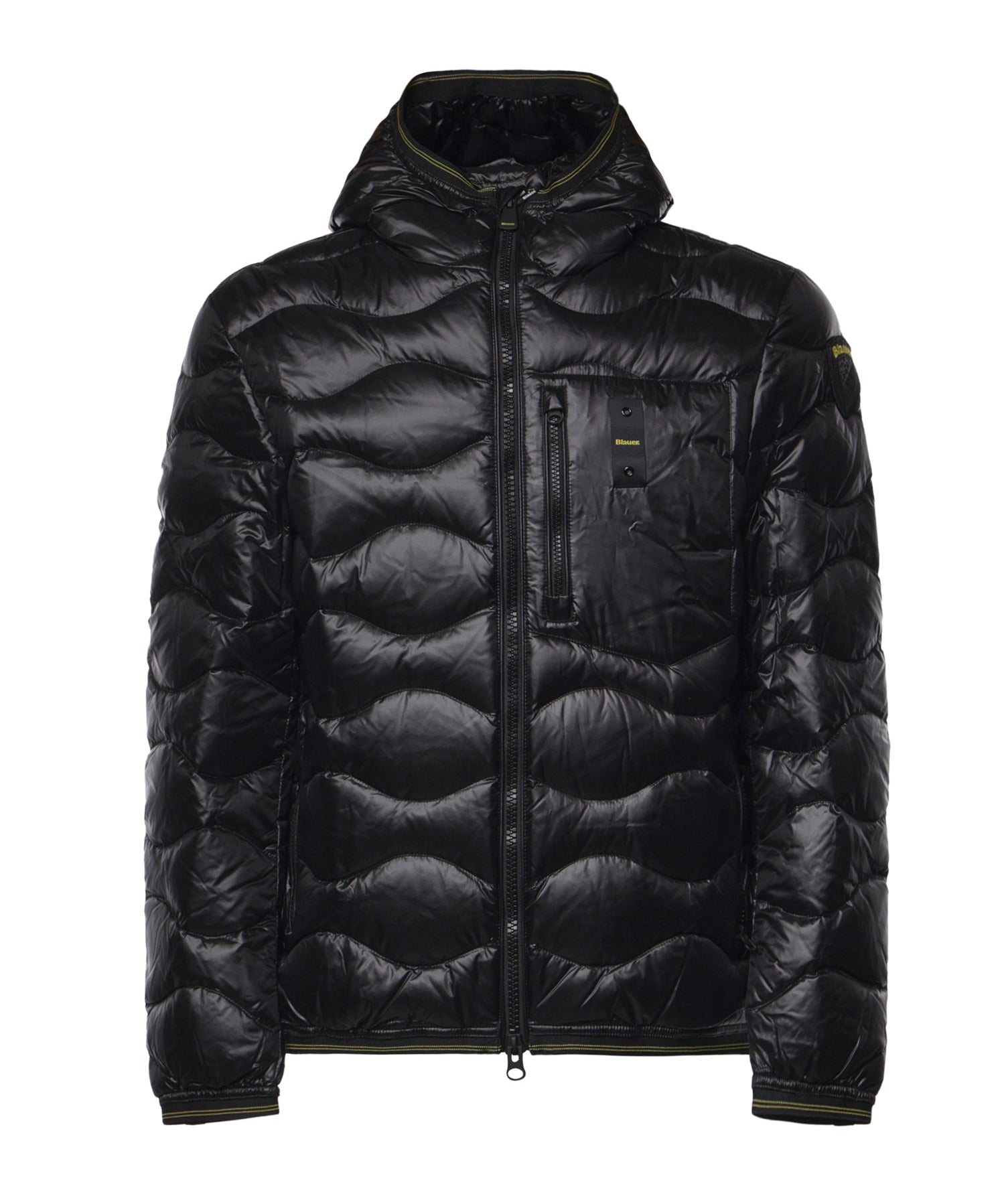 Piumino Wave in nylon con logo 26WBLUC03064 006355999 BLAUER 