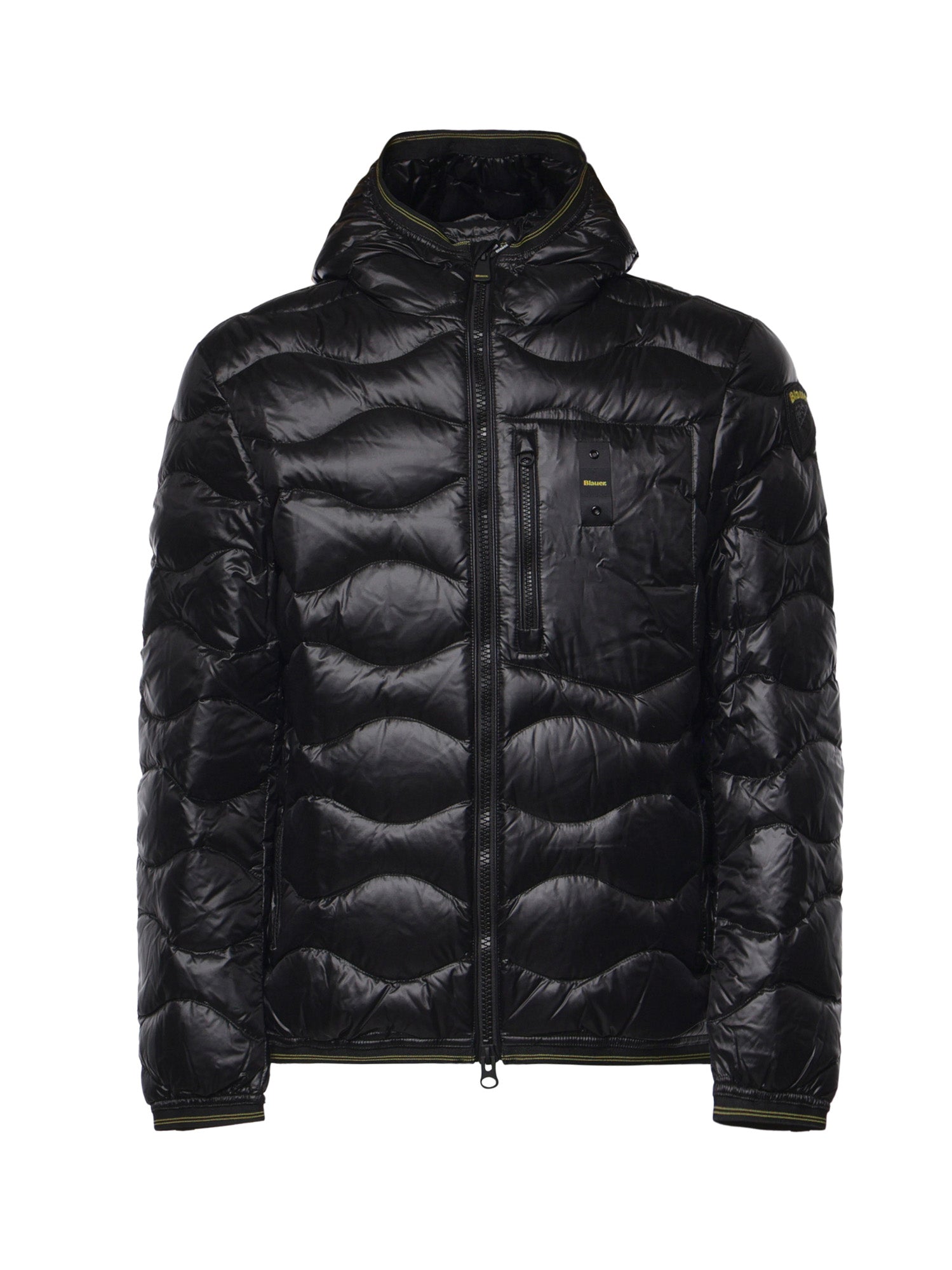 Piumino Wave in nylon con logo 26WBLUC03064 006355999 BLAUER 