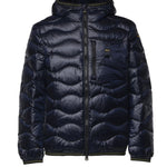 Piumino Wave in nylon con logo 26WBLUC03064 A06355888 BLAUER 