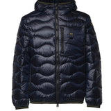 Piumino Wave in nylon con logo 26WBLUC03064 A06355888 BLAUER 