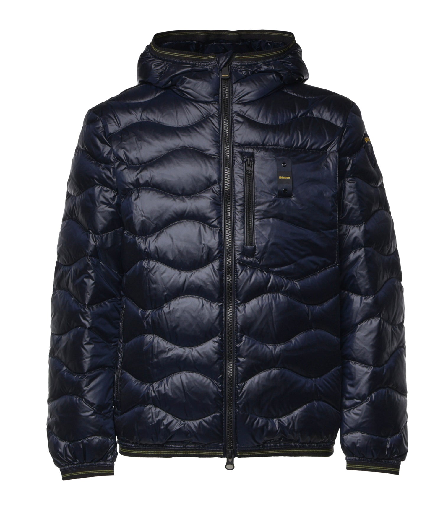 Piumino Wave in nylon con logo 26WBLUC03064 A06355888 BLAUER 