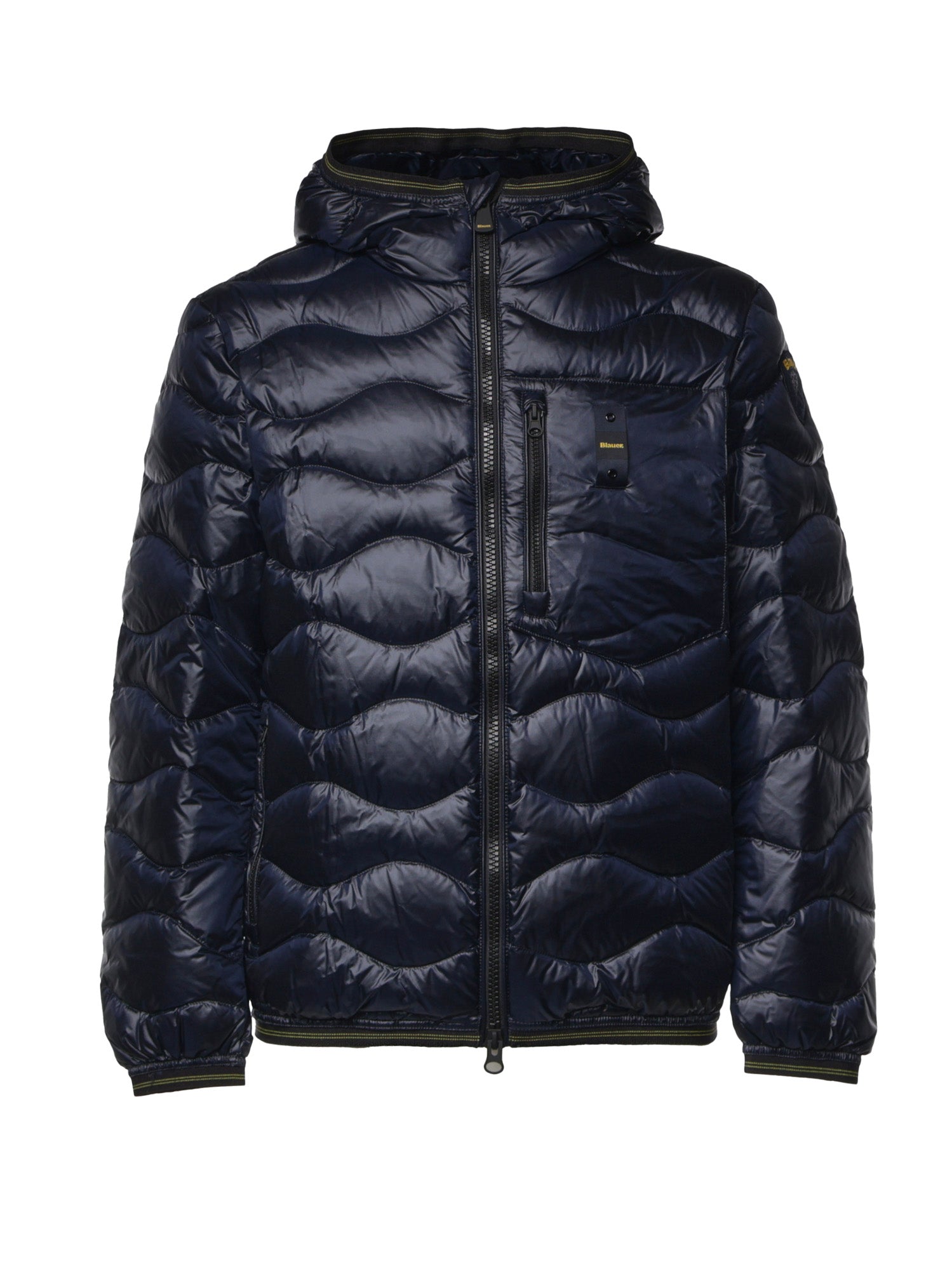 Piumino Wave in nylon con logo 26WBLUC03064 A06355888 BLAUER 