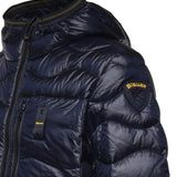 Piumino Wave in nylon con logo 26WBLUC03064 A06355888 BLAUER 