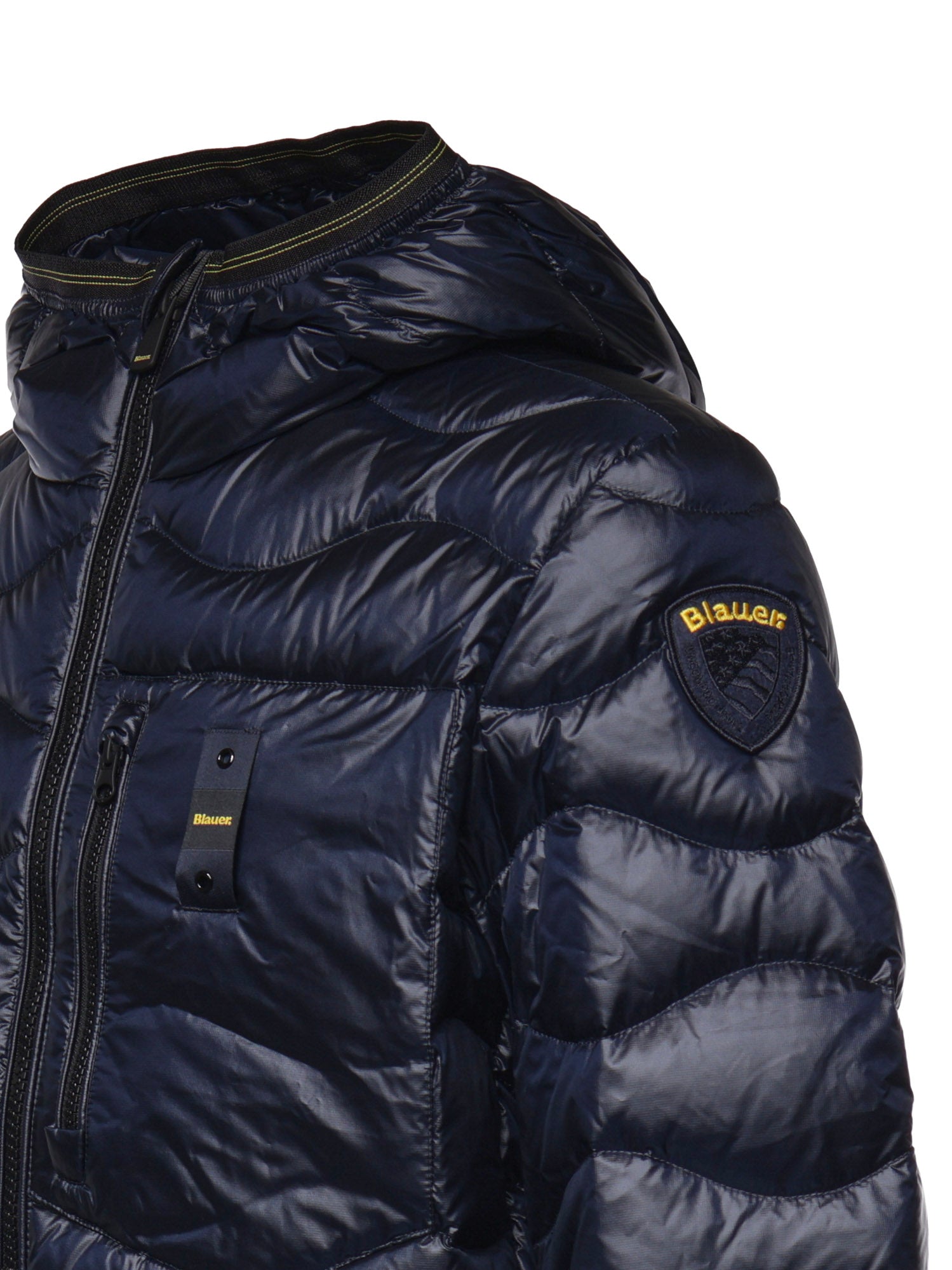 Piumino Wave in nylon con logo 26WBLUC03064 A06355888 BLAUER 